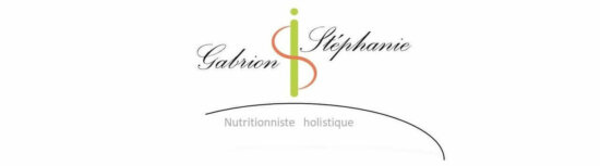 Logo cabinet de nutrition Stéphanie Gabrion à Avignon.
